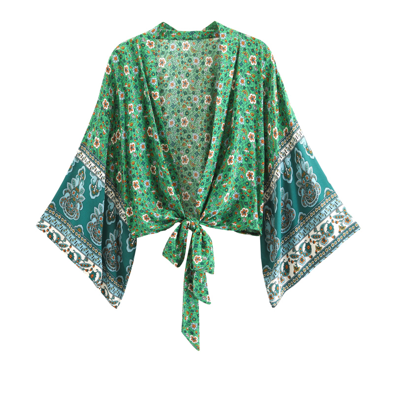 Floral Wrap Tops Floral Wrap Tops