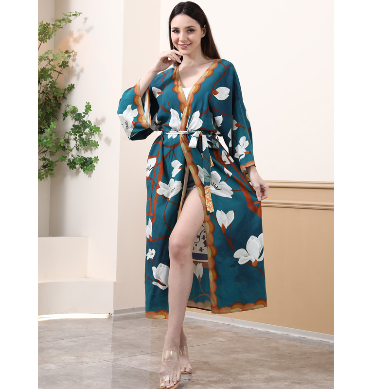 Jungle Kimono Cover Up