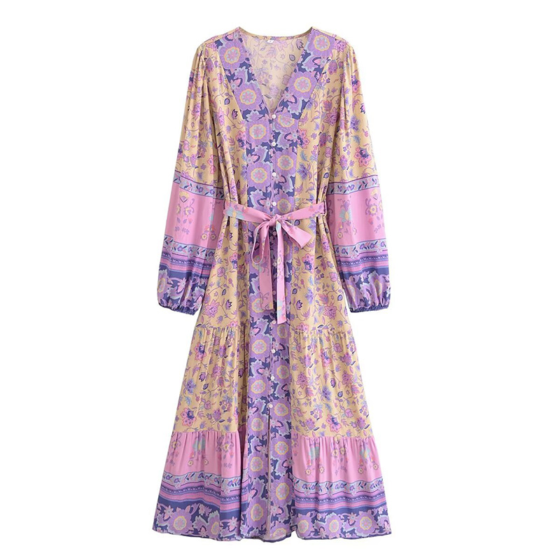 Pink Floral DRess